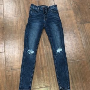 American Eagle Next Level Stretch Ripped Jeans